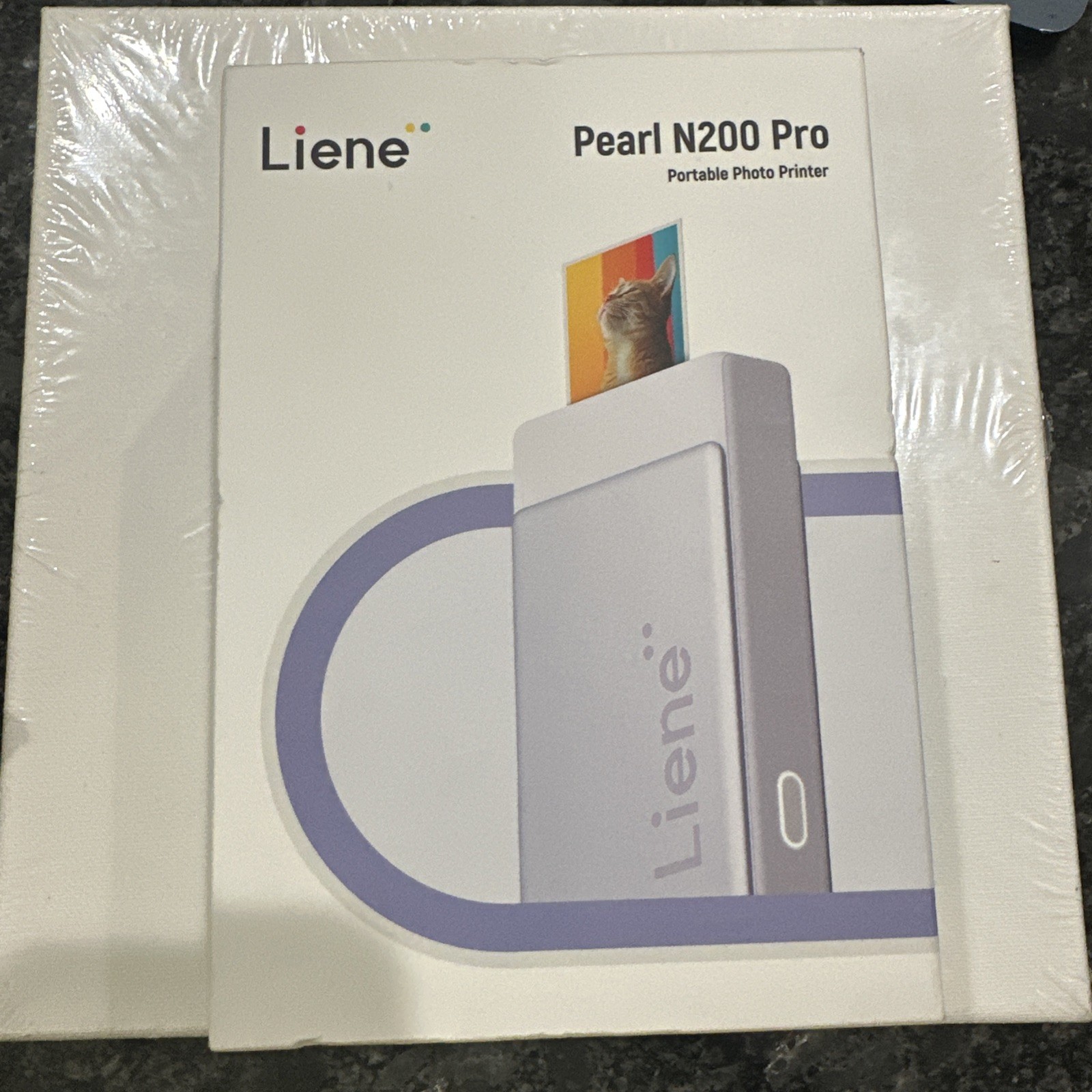 NEW Liene Purple Portable Photo Printer N200 Pro “FREESHIP⭐️