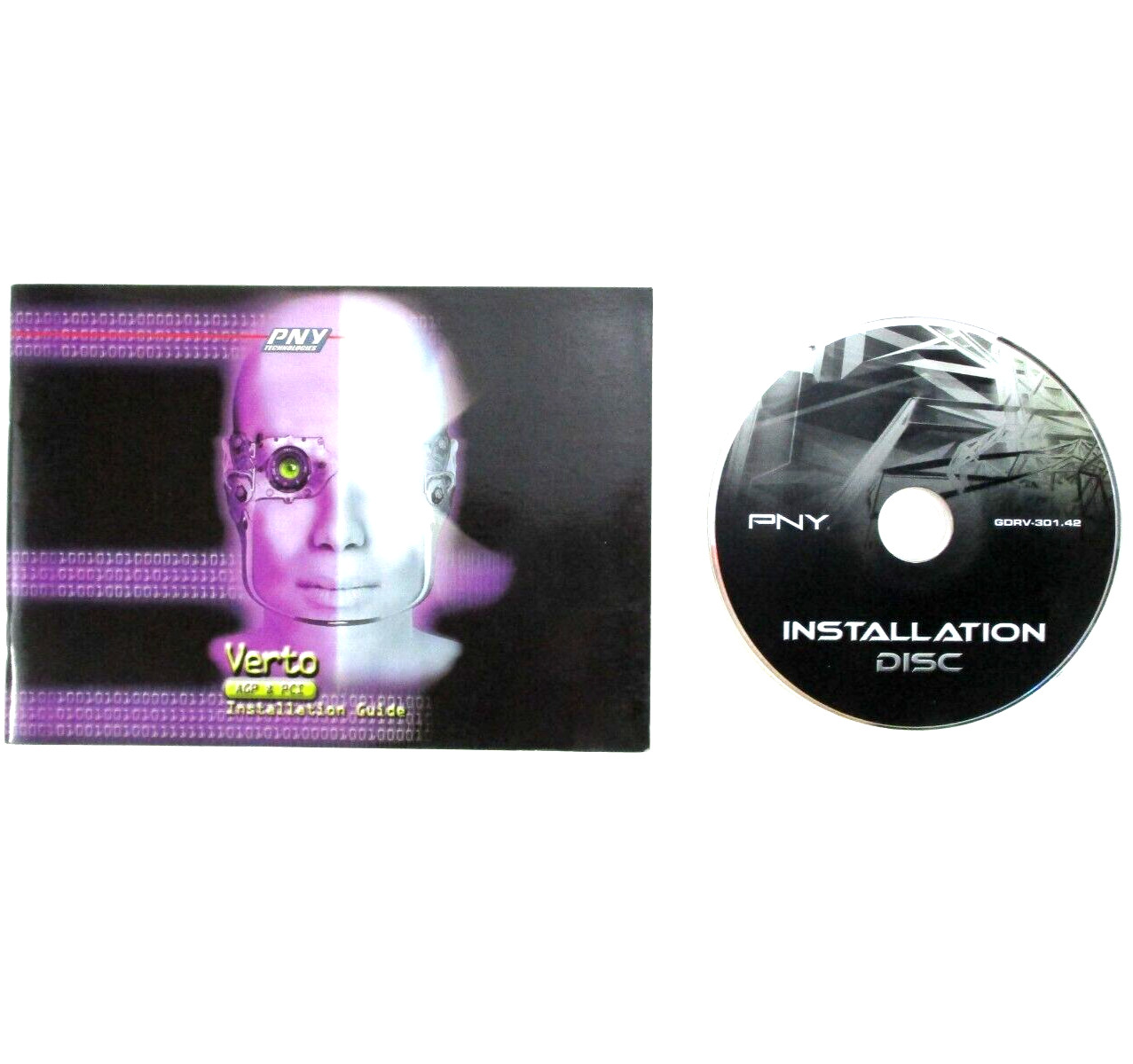 PNY Technologies VERTO INSTALLATION DISC & MANUAL