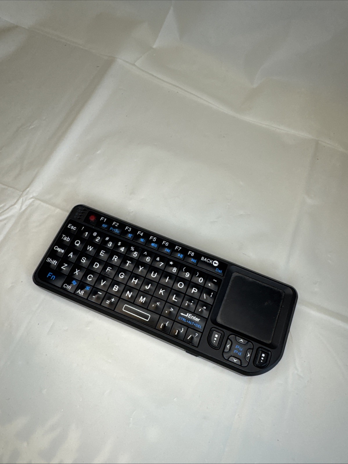 Rii K06 Mini Bluetooth KeyboardBacklit 2.4GHz Wireless Keyboard with IR Learn...