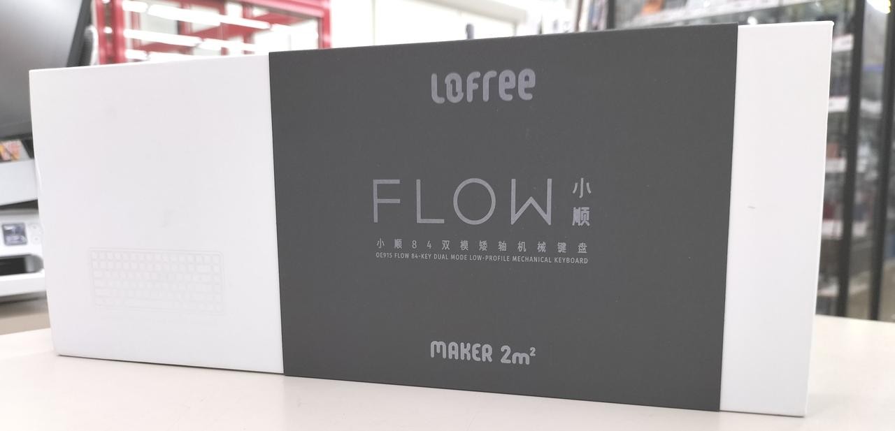 LOFREE Flow Maker 2 M2 Mechanical Keyboard Compact Red Switch Used
