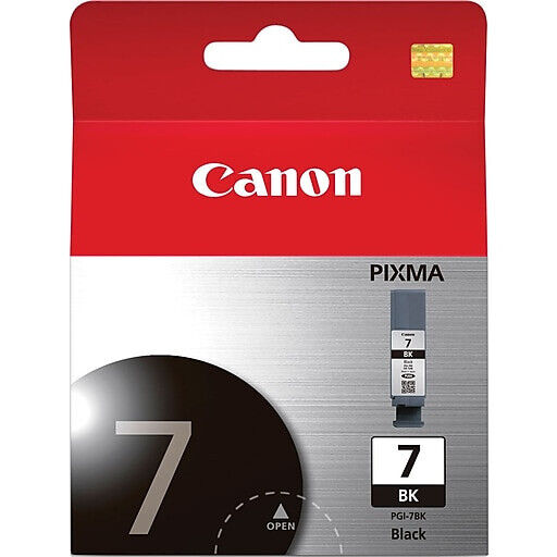 Canon (genuine) PGI-7BK Black Ink Cartridge
