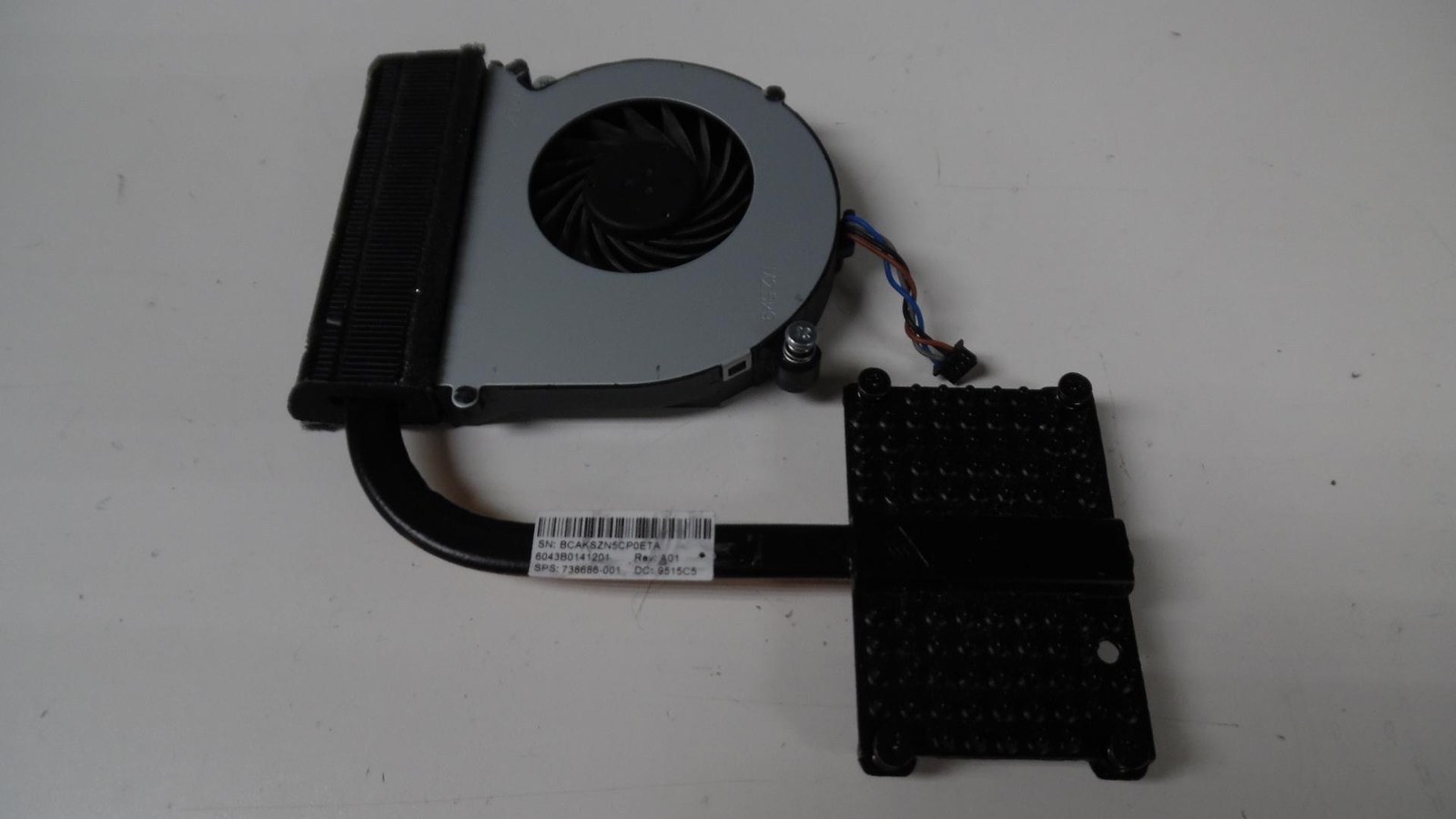 HP ProBook 640 G1 - CPU Heatsink w/Cooling Fan - 738686-001 * Tested