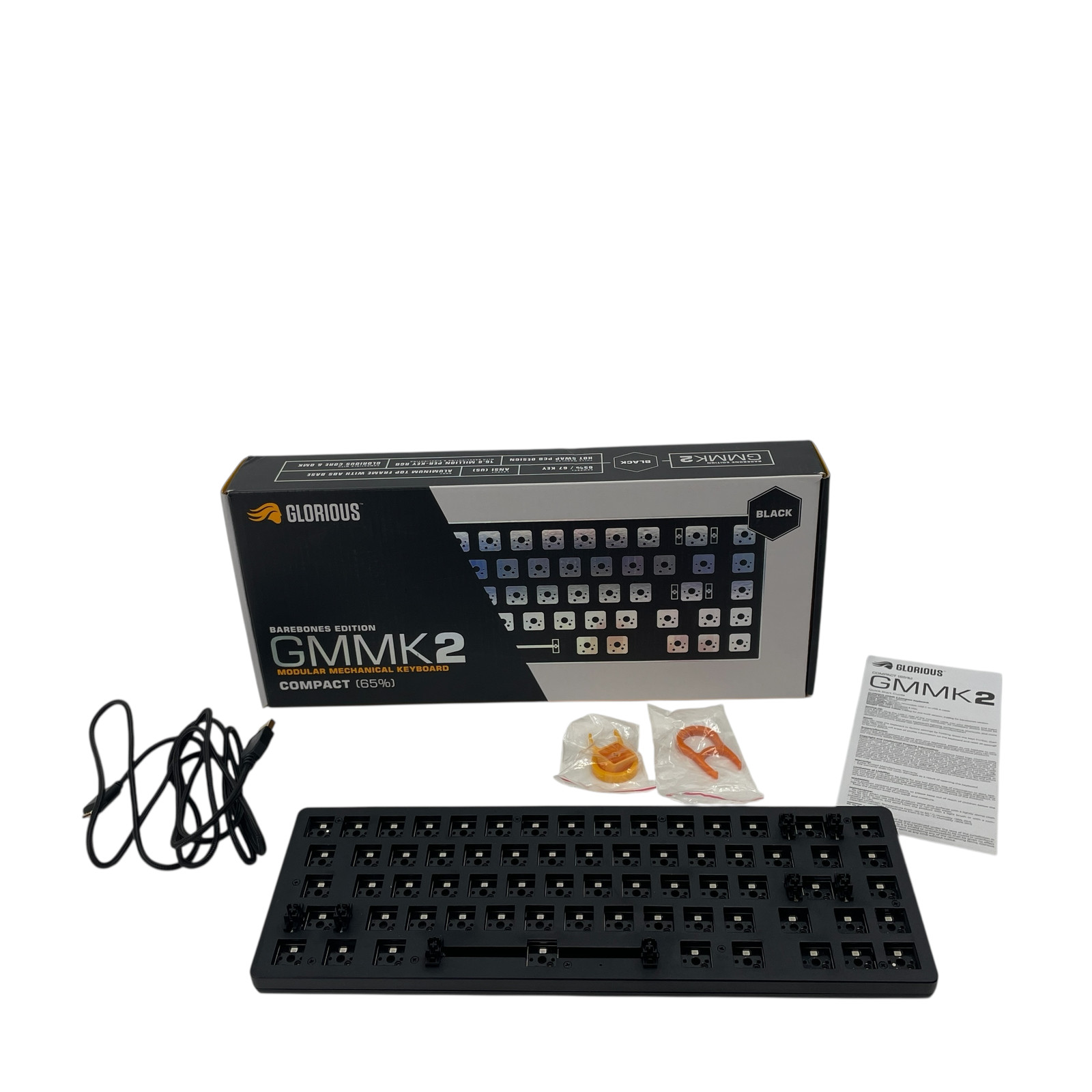 Glorious Mechanical Keyboard GMMK 2 Barebones Compact 65% #NO2761 (TC)