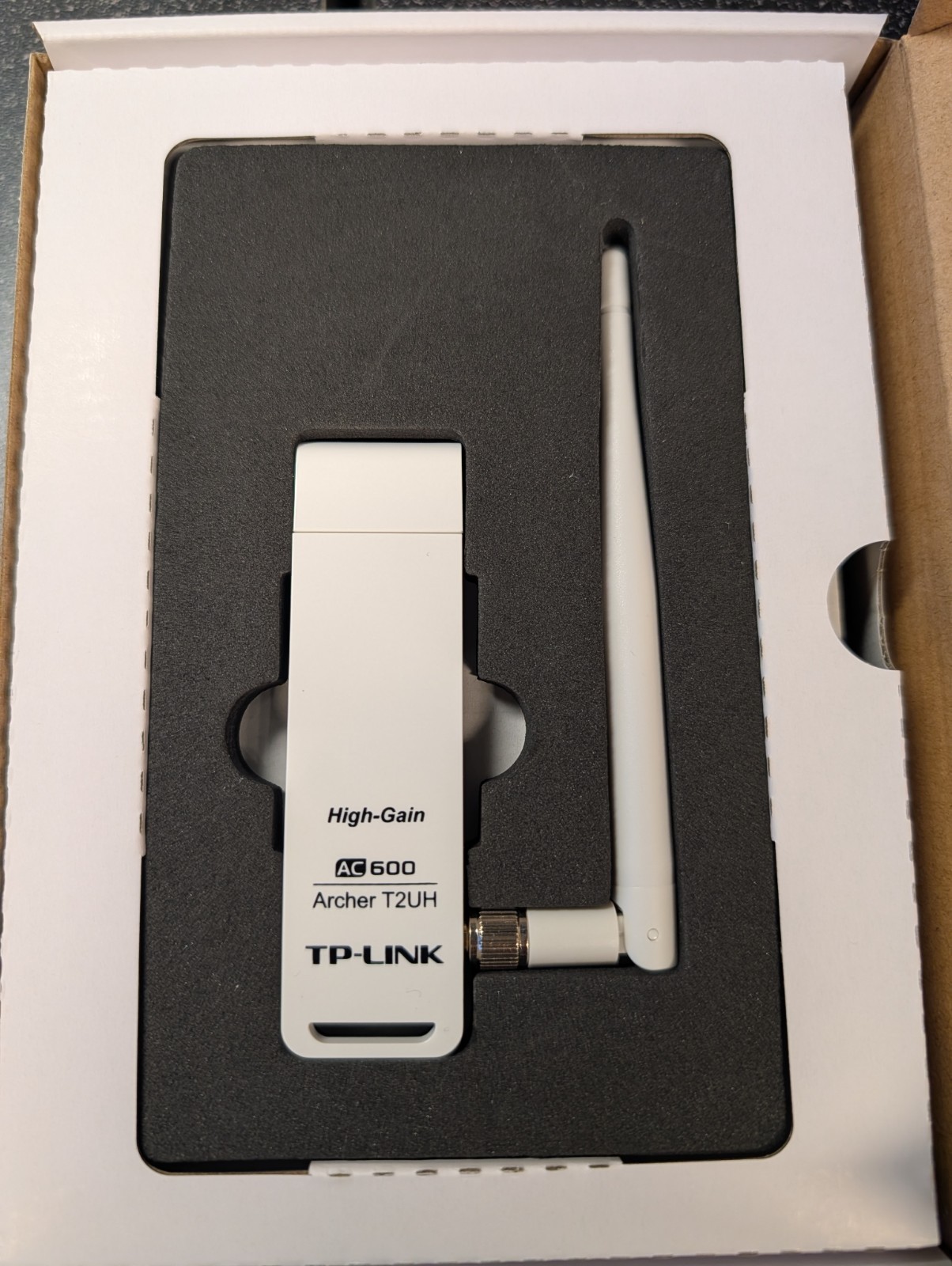 TP-Link Archer T2UH AC600 High Gain Dual Band USB WiFi Adapter Open Box