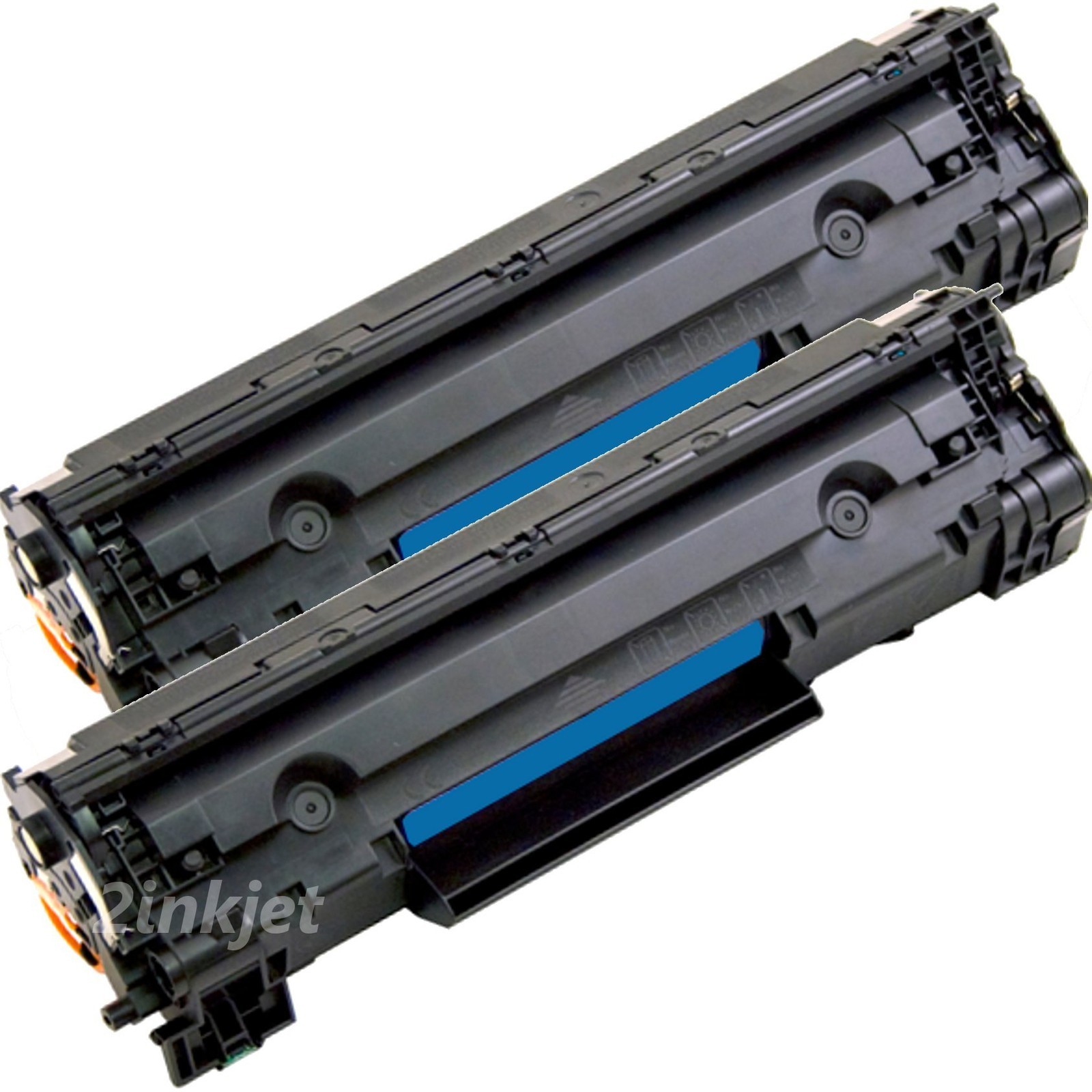 2 Pack CB435A 35A Compatible Toner Cartridge For Laserjet P1005 P1006