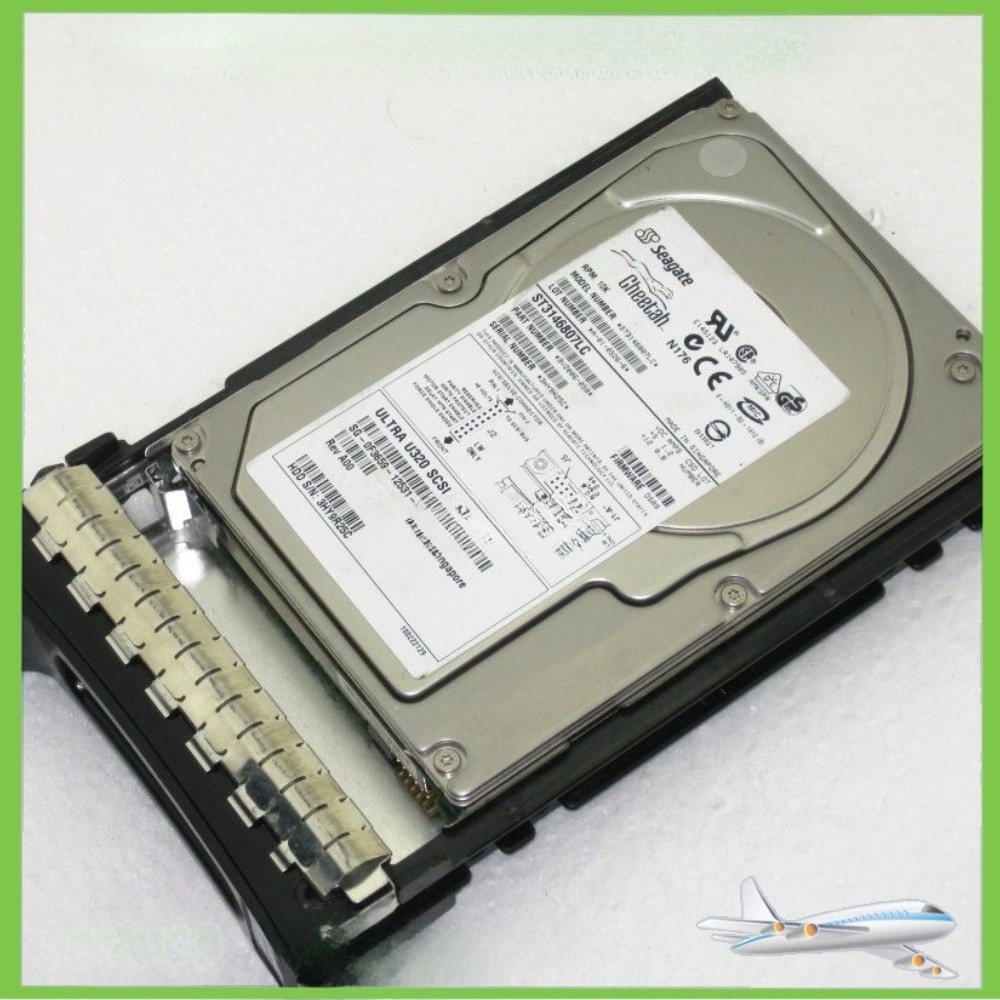 Dell 0F3659 ST3146807LC 0F3659 146GB 3.5" 10K ULTRA U320 SCSI SCA 80 Hard Drive