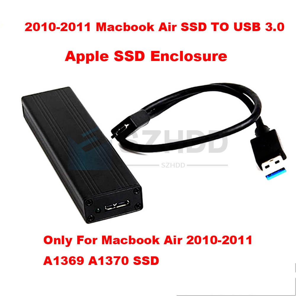 MacBook Air 11" A1370 13" A1369 2010 -2011 6+12pin SSD External Enclosure Case