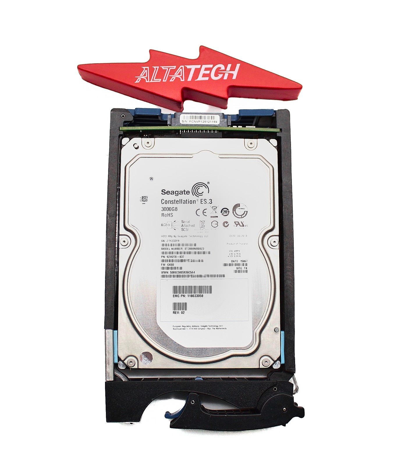 EMC 005049651 3TB 7.2K SAS 3.5 6G HDD VMAX