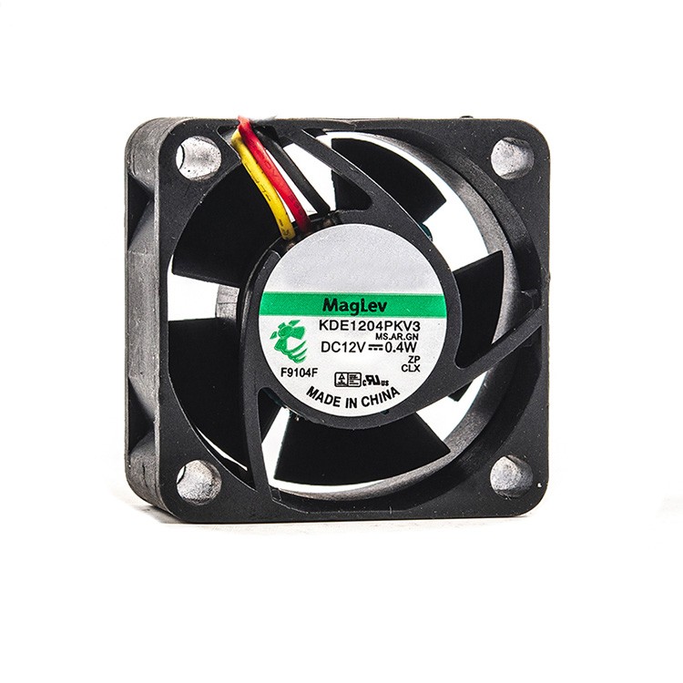 10PCS For Sunon KDE1204PKV3-MS.AF.GN 3pin 12V 5200RPM 6.3cfm 18dB-A Cooling Fan