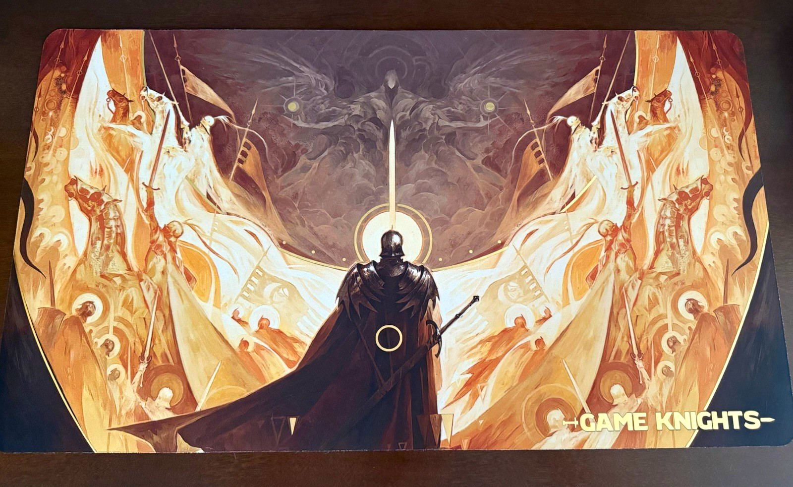 MTG Game Knights Foil Playmat Limited Edition Magic The Gathering Command Zone