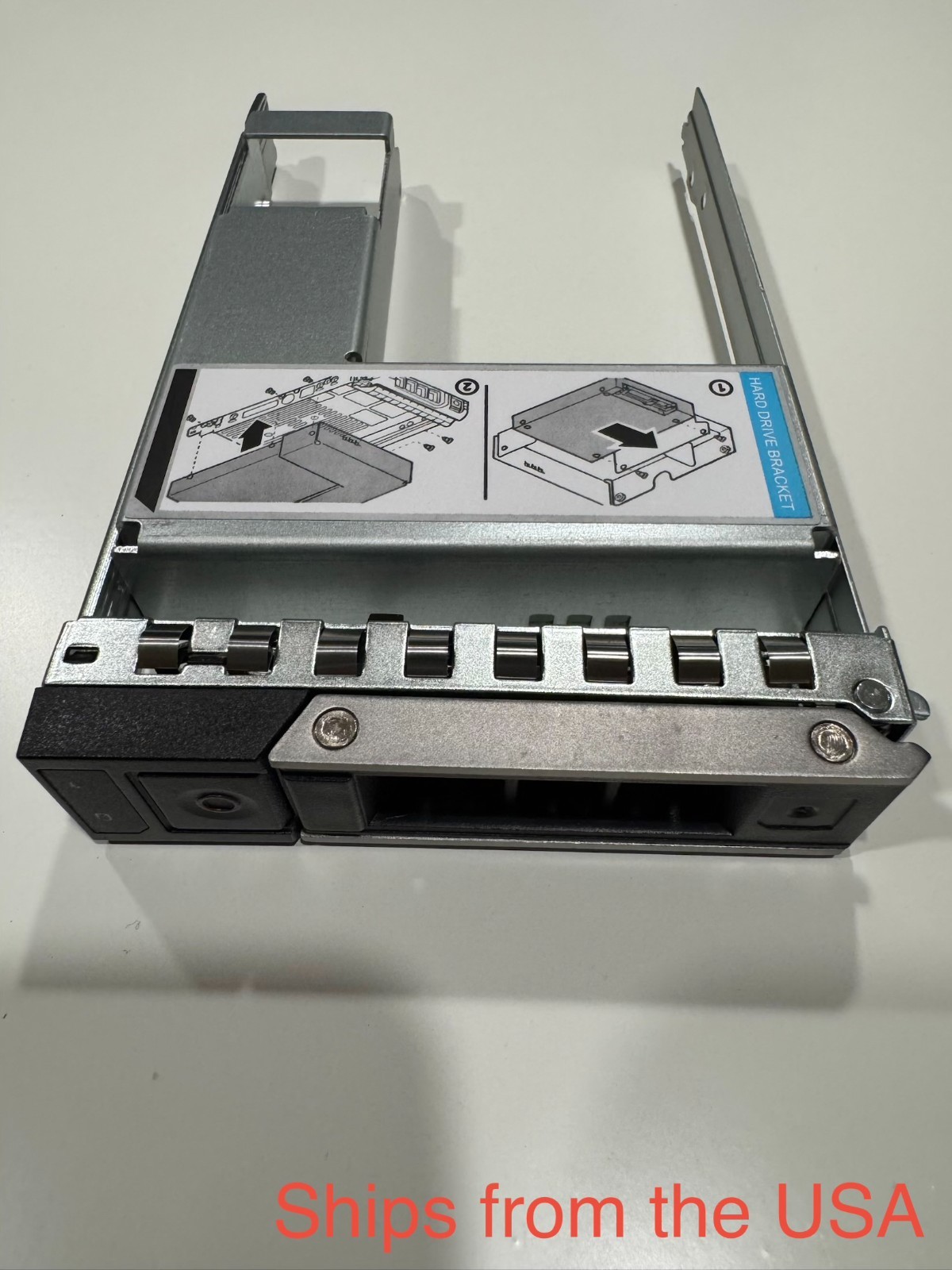 3.5" to 2.5" Hard Drive Caddy Tray with SSD Adapter for R640 R740 R740xd R940