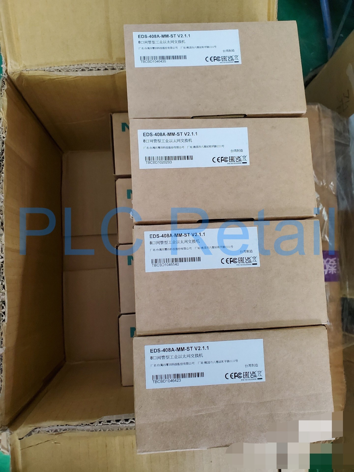 NEW MOXA Industrial Ethernet Switches EDS-408A-MM-ST Fast delivery