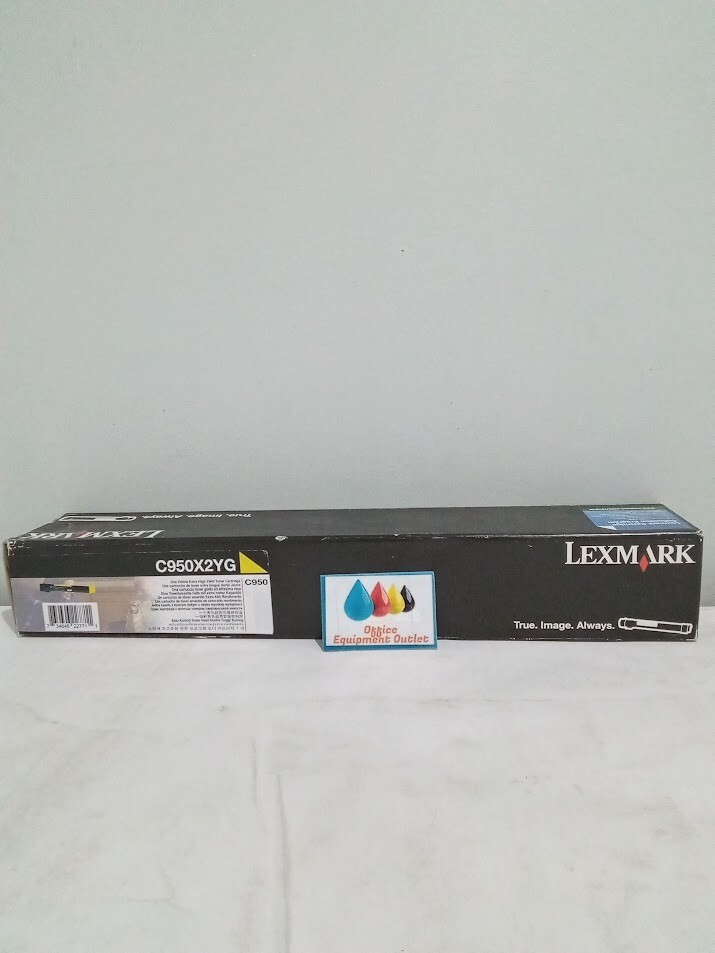 Lexmark C950X2YG Yellow Extra High Yield Toner Cartridge