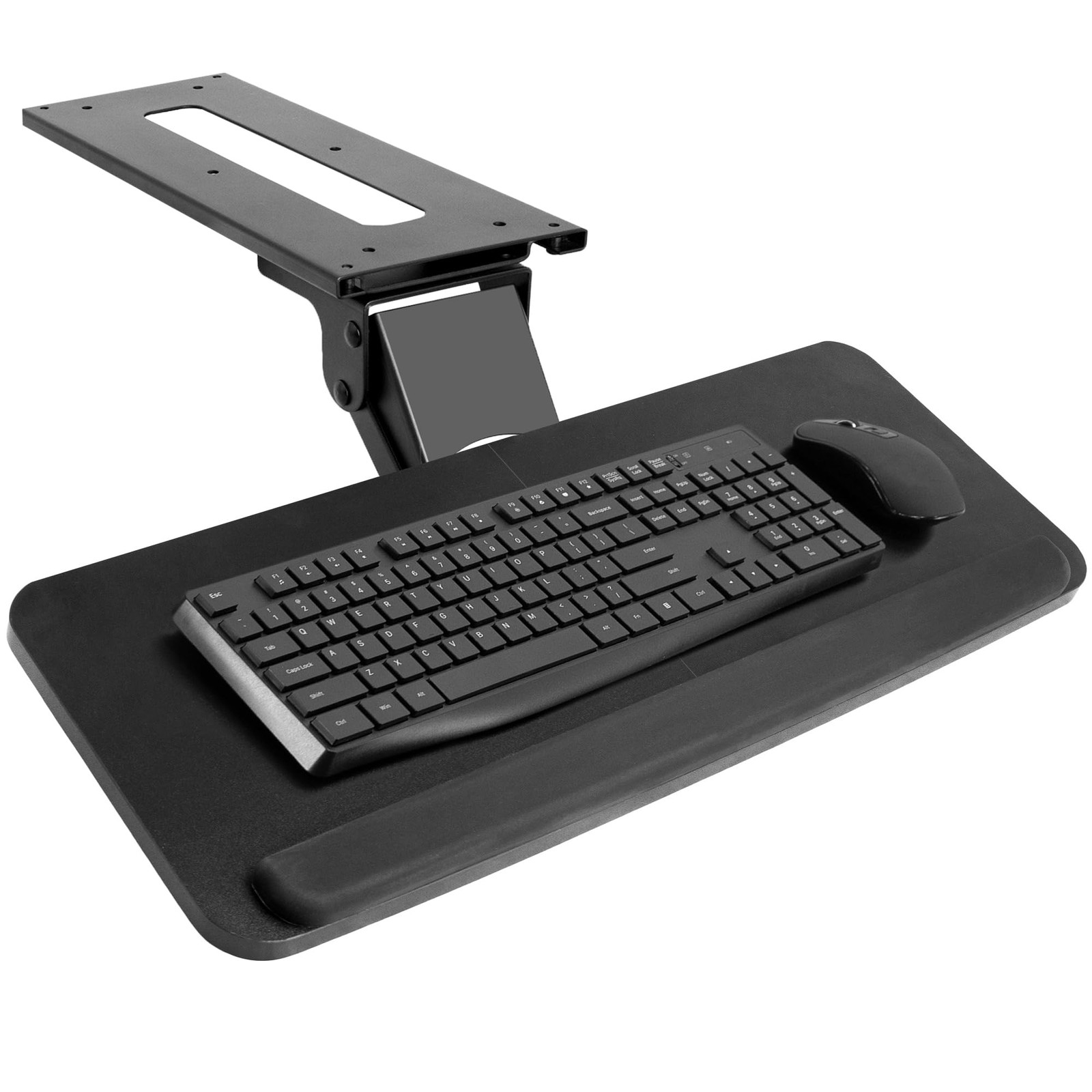Keyboard Tray 25 x 10 in Under Desk Black MOUNT-KB03B VIVO