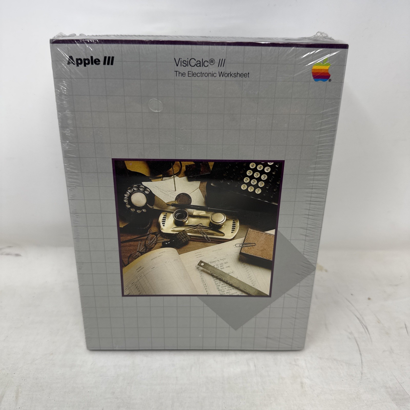 Vintage 1982 Apple III VisiCalc III The Electronic Worksheet NOS. ~ SEALED