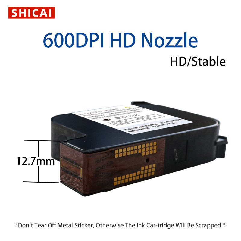 3 pieces High Adhesion Ink Cartridge for Portable Handheld Inkjet Printer