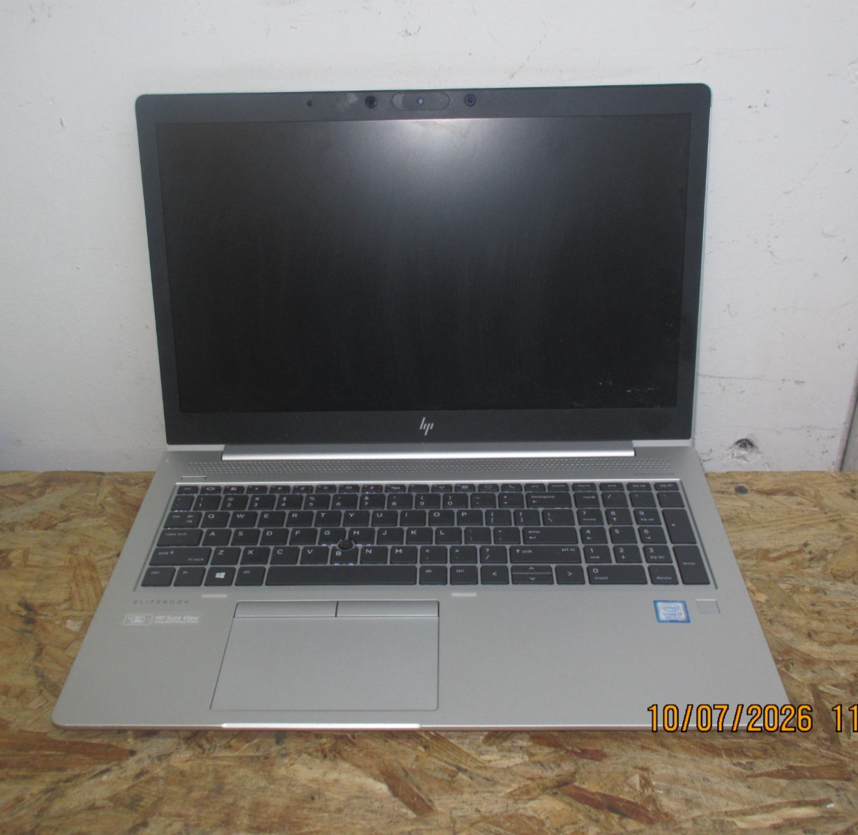 HP EliteBook 850 G6 i7-8TH @ 1.6GHz 8GB Ram 256GB SSD WIN 11 Pro.