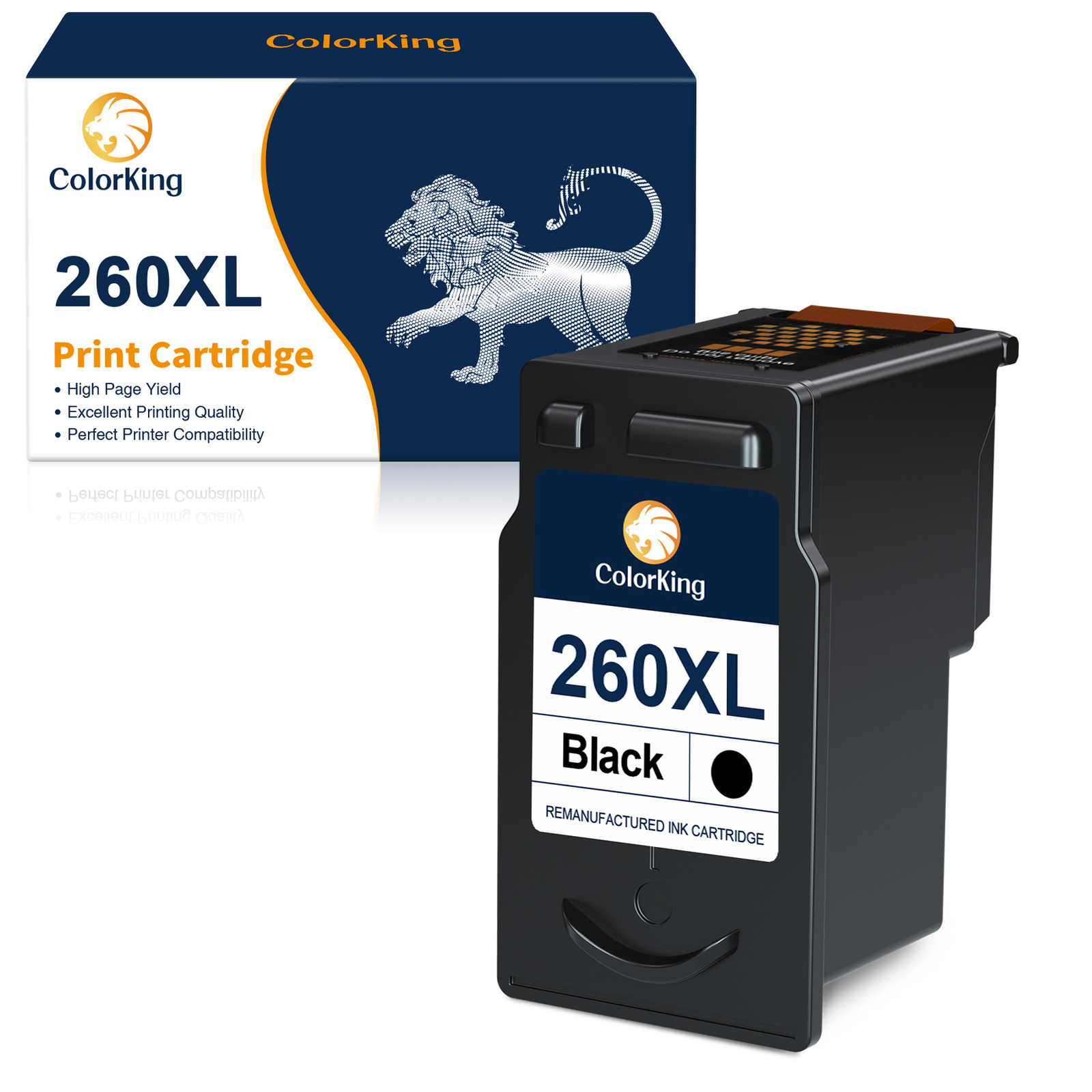 1PK PG-260XL Black Ink Cartridge For Canon PIXMA TS5320 TS6420 TR7020 Printer