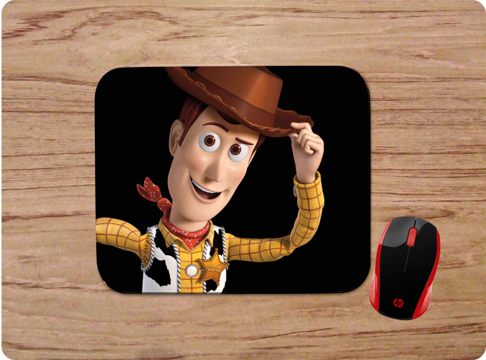 TOY STORY WOODY CUSTOM NON-SLIP NEOPRENE MOUSE PAD HOT GIFT HOME OFFICE CLASSIC