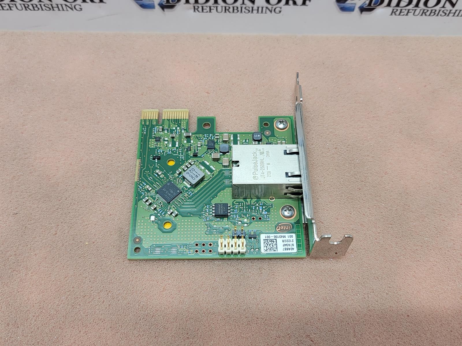 Dell Intel I225-TI 2.5GbE PCI-E X1 Low Profile Network Card DPN 0338N7 SKU 25065