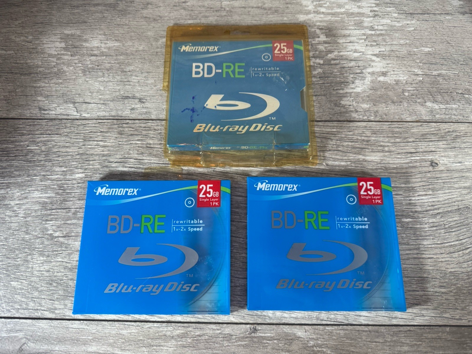 NEW ~ Memorex BD-RE Blu-Ray Rewritable Disc - 25gb Single Layer -