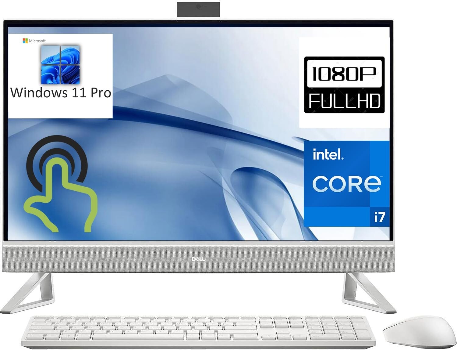 Dell Inspiron 7720 AIO 27" FHD I7-1355U 32GB 1TB SSD MX550 WIFI Non-TOUCH