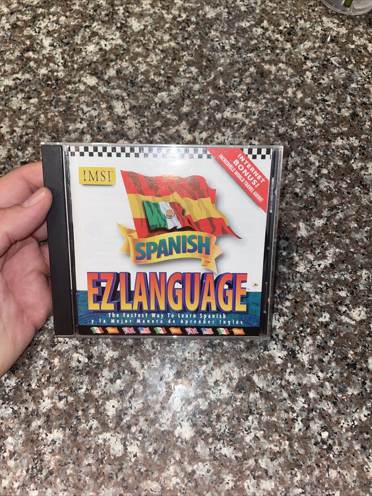 EZ Language Spanish PC CD-ROM Software 1996 - A577