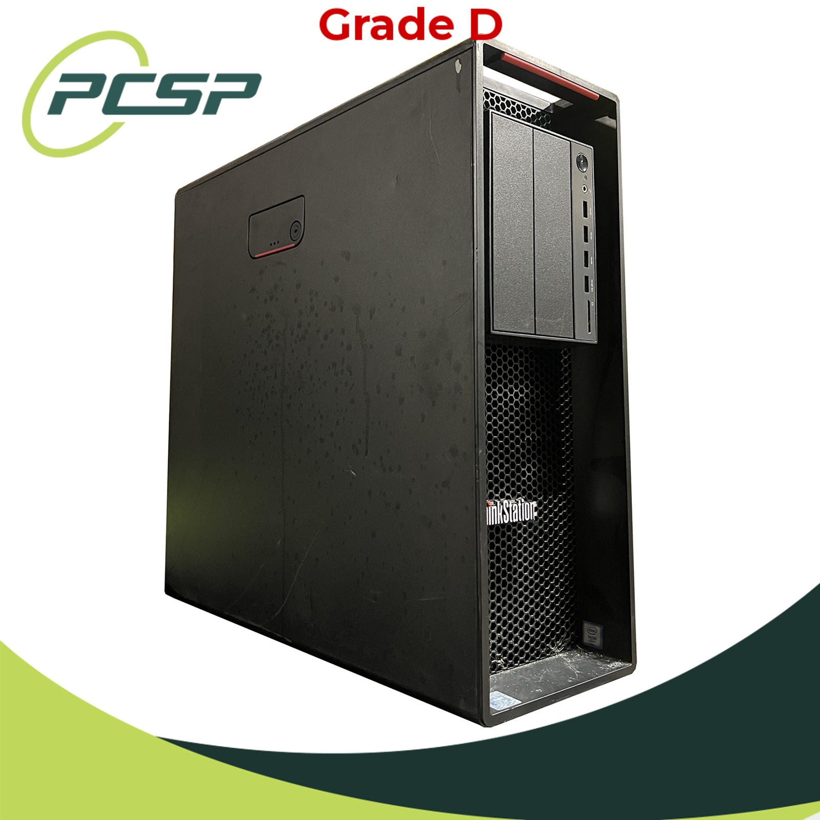 Lenovo P520 Xeon W‑2224 16GB DDR4 256GB NVMe Win11 Pro 900W PSU Grade D