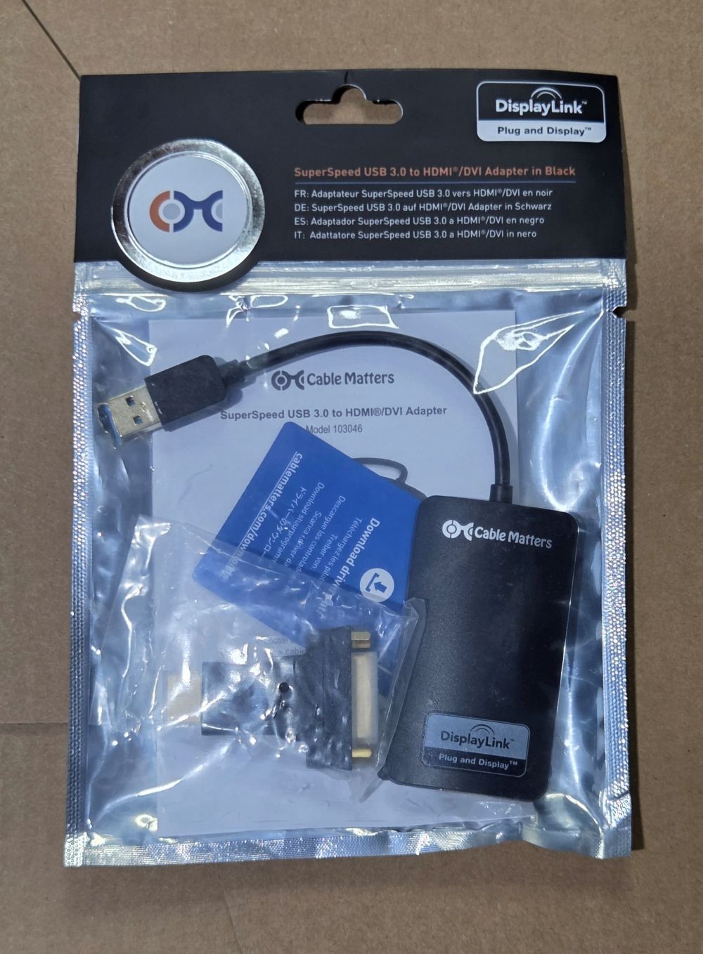 Cable Matters SuperSpeed USB 3.0 to HDMI Adapter (USB to HDMI Adapter) ***NEW***