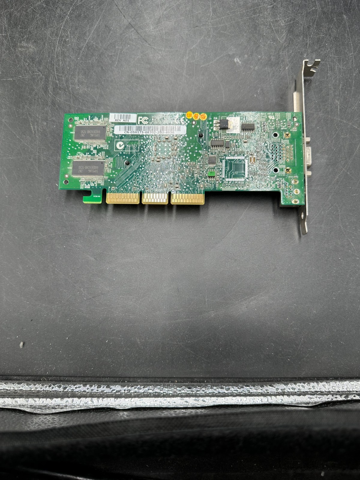 NVIDIA GeForce 6 Series AGP Graphics Card Dell 0H175 128MB VGA DVI