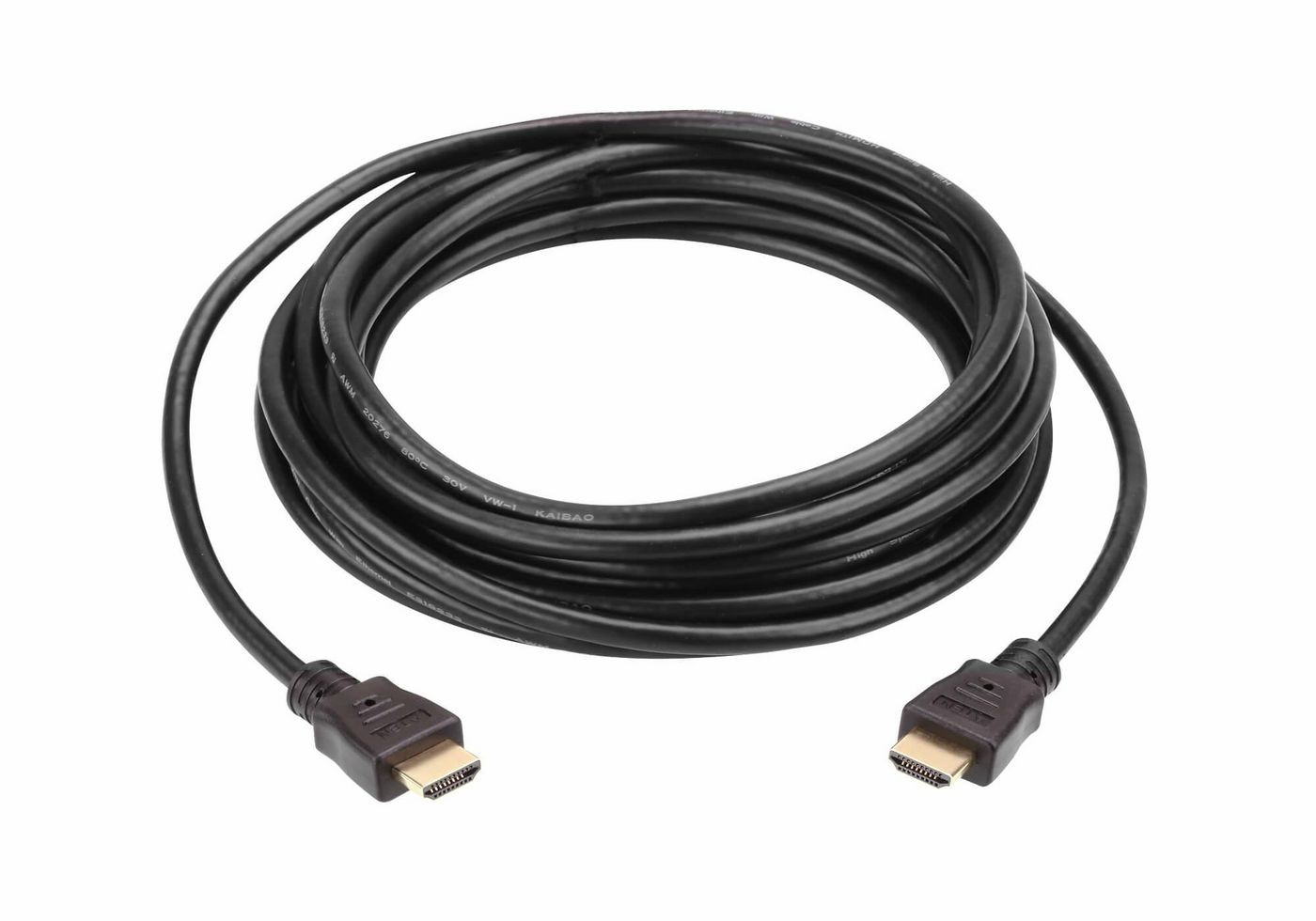 Aten 2L-7D10H 10M HDMI 1.4 Cable M/M 28AWG Gold Black ~E~