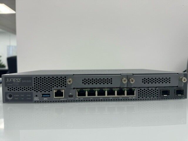 Juniper SRX320 8-Port Security Services Gateway Appliance