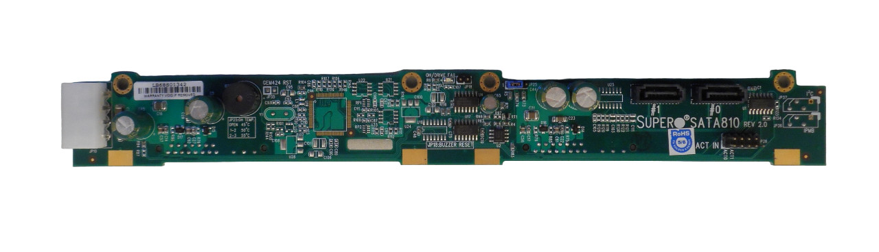 Supermicro SATA810 2-Port SATA Backplane