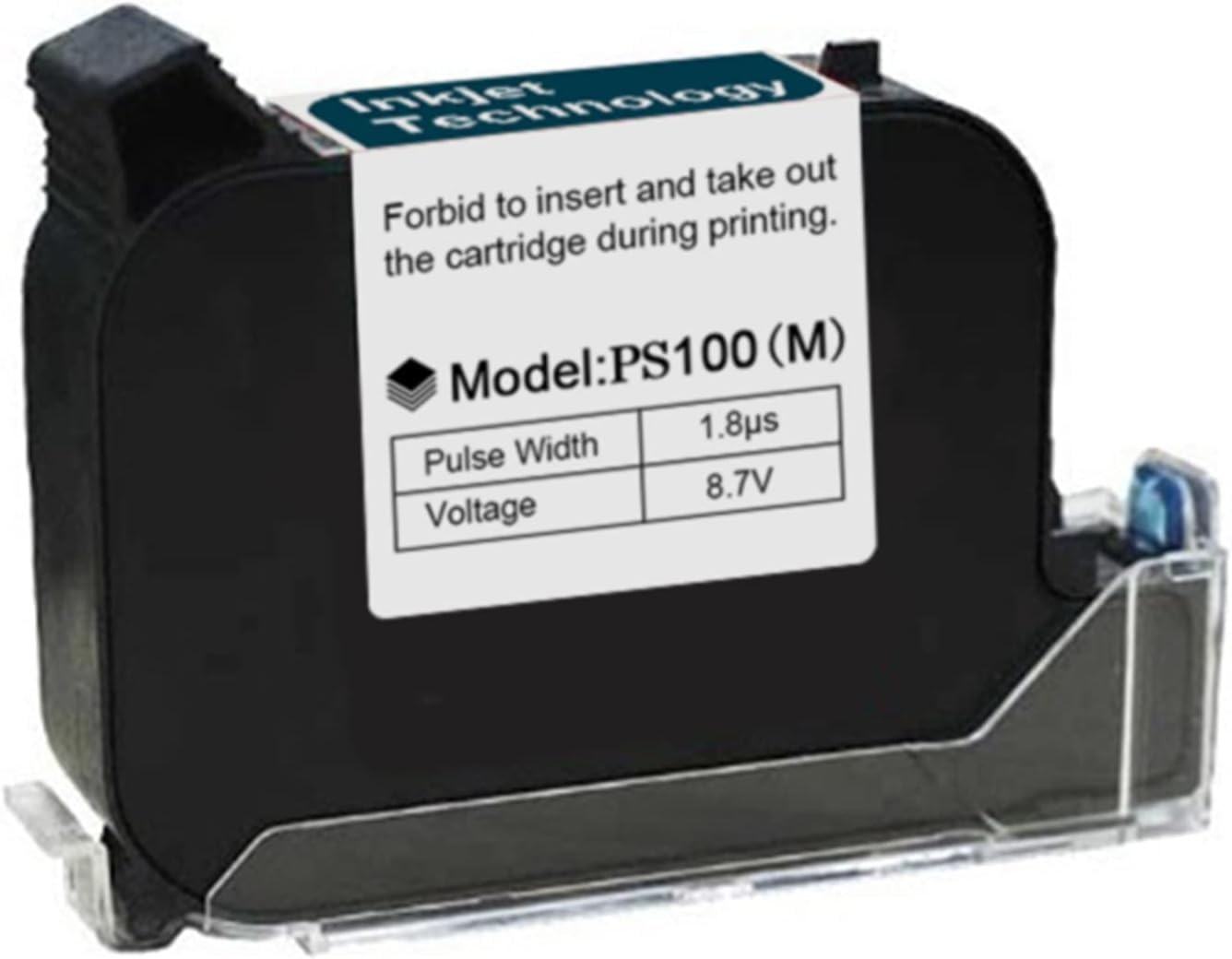 Phezer Original 42ml Black Quick Dry Solvent Ink Cartridge for PC89