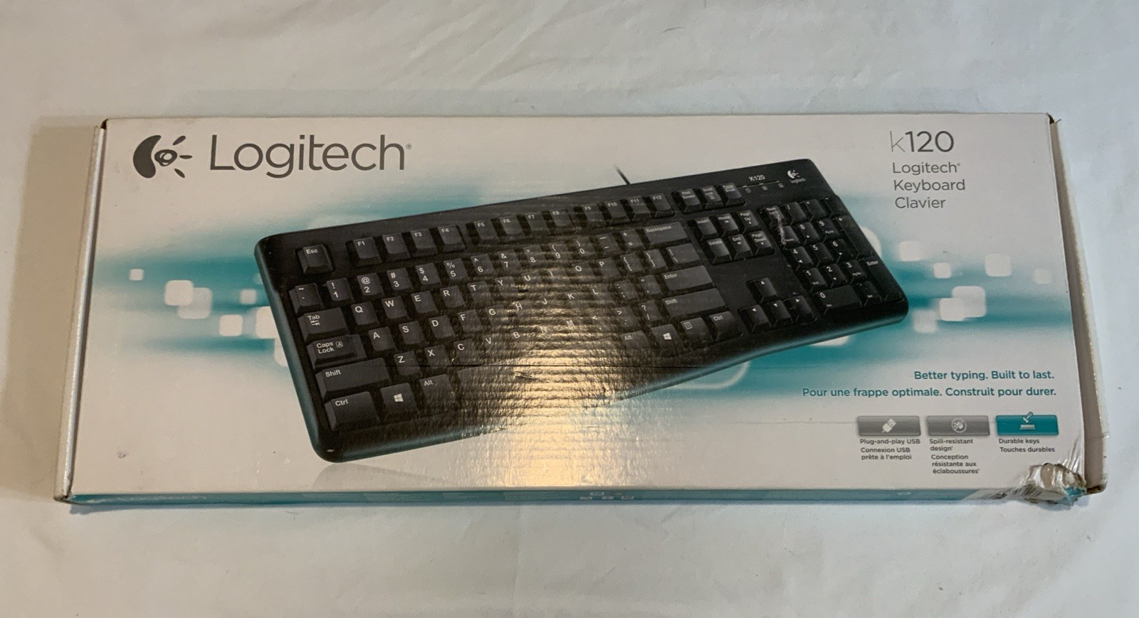 New Logitech K120 Wired Keyboard