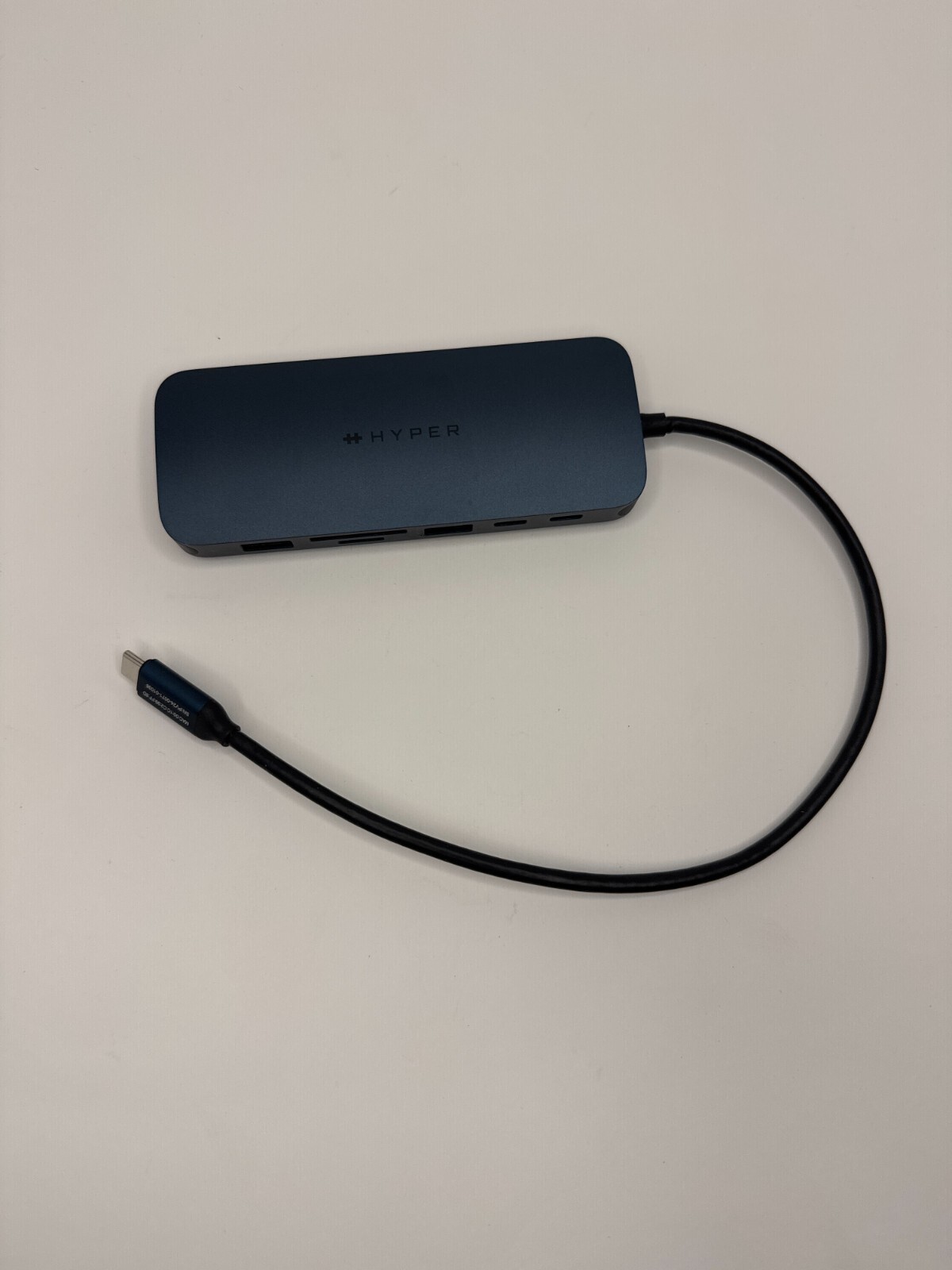 Hyper - HyperDrive Next 10 Port USB-C Hub- MacBook/PC - HD4005GL - Midnight Blue