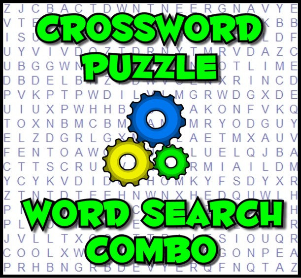 Crossword Puzzle - Word Search Combo:  Software for PC's and Macs