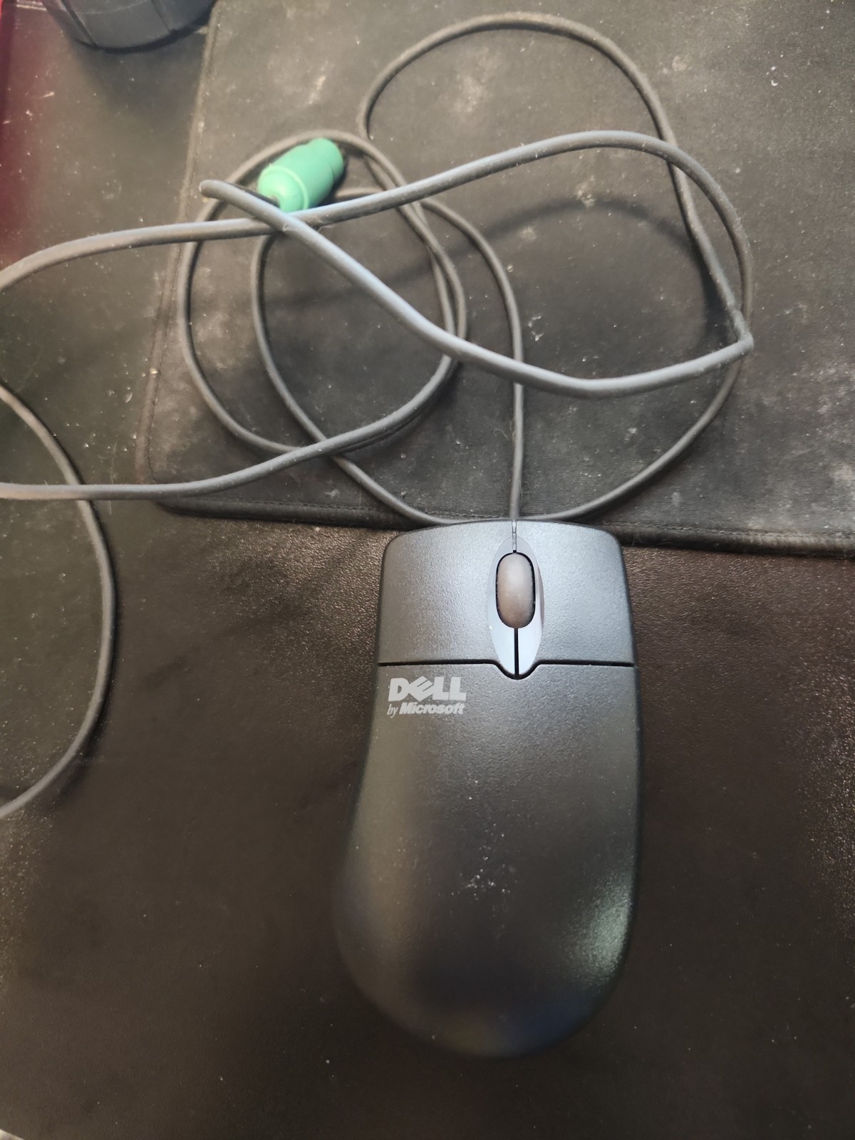 Vintage Dell by Microsoft IntelliMouse 1.3A PS/2 Wheel Mouse X06-08477 EXC COND