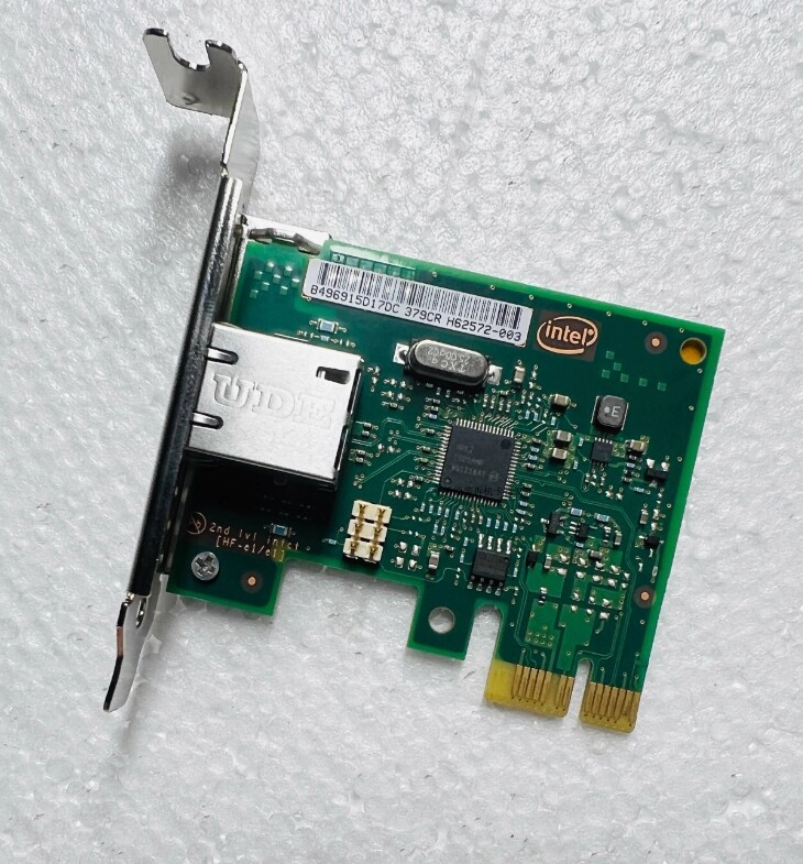 1pc Dell Intel I210-T1 FHNX8 0FHNX8 0VRRH1 PCI-E 1X Network Server Card Adapter