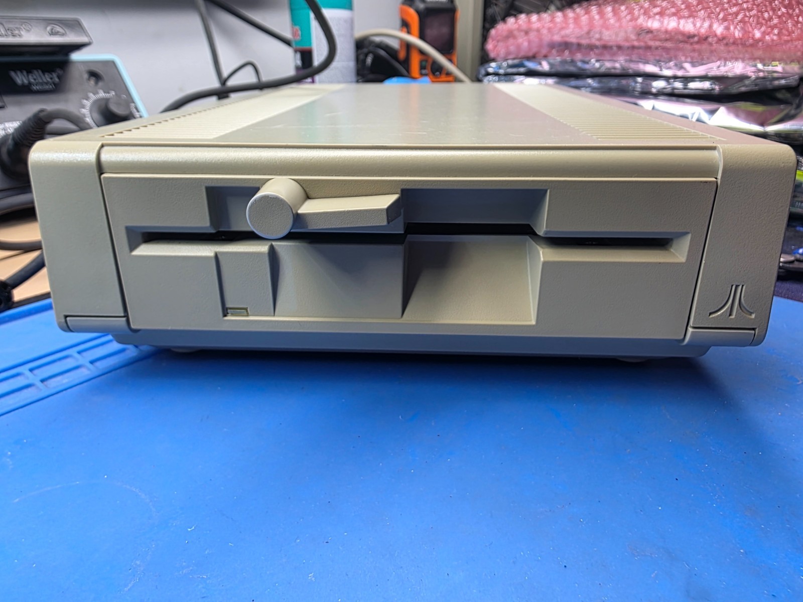 Atari XF551 External 5.25" Floppy Disk Drive for Atari - Tested & Recapped