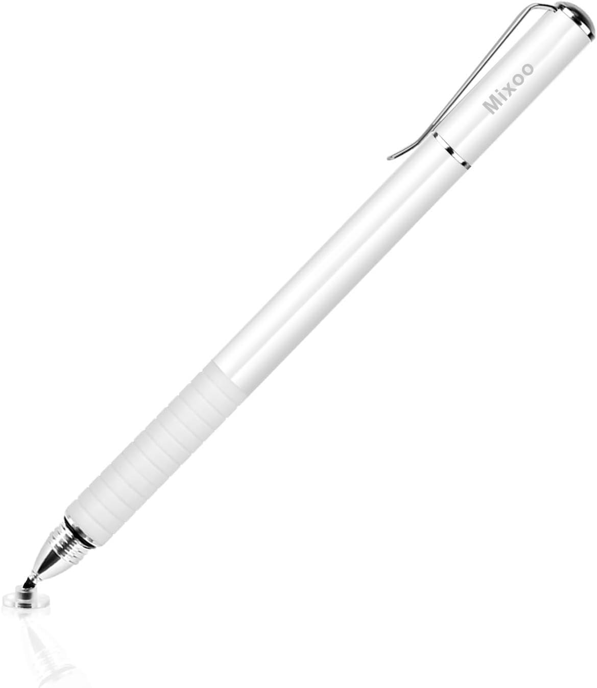 Stylus Pens for Touch Screens - Disc & Fiber Tip 2 in 1 High Sensitivity