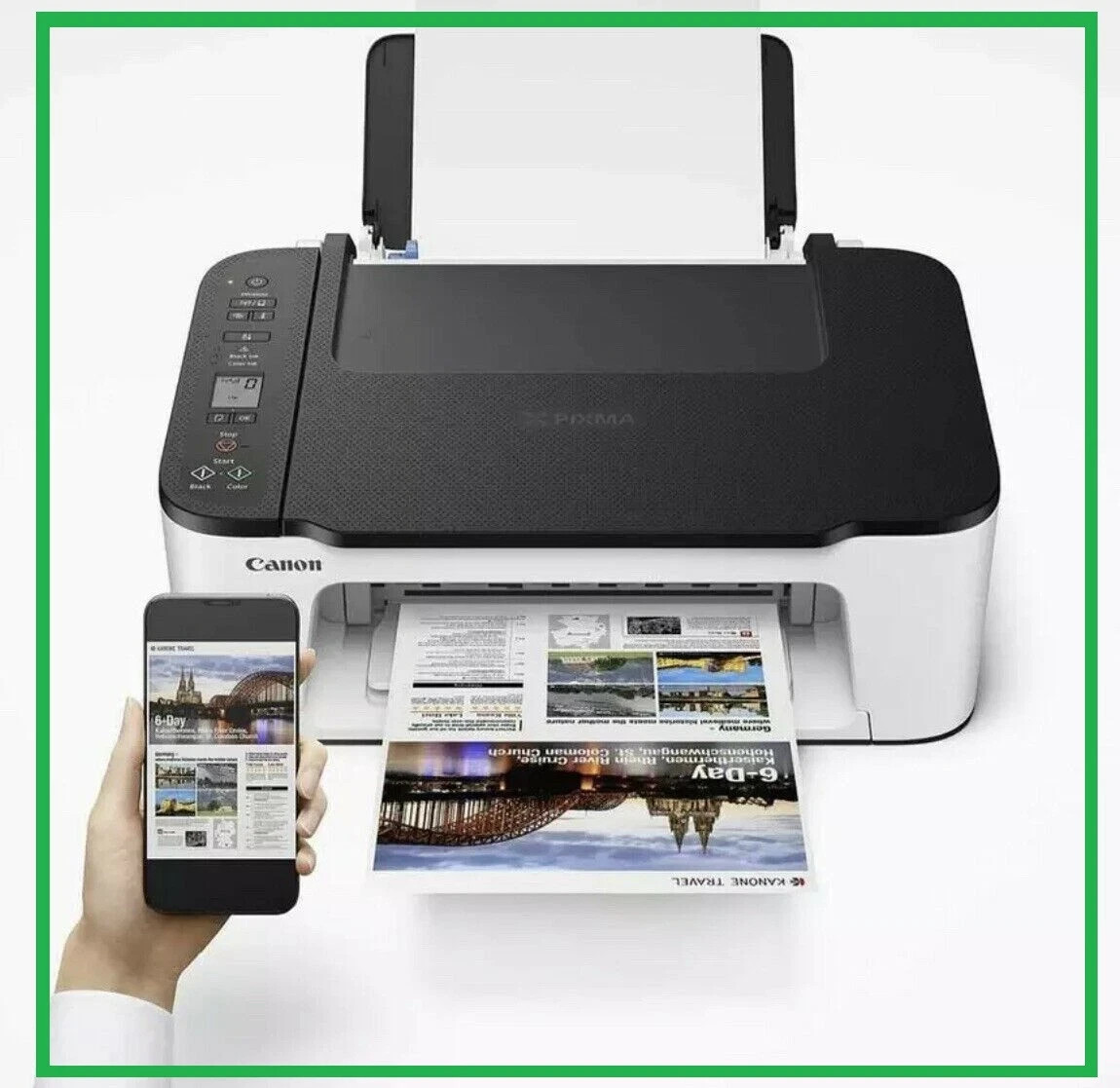 Canon PIXMA TS3522 Wireless All-in-One Printer, Scanner, Copier