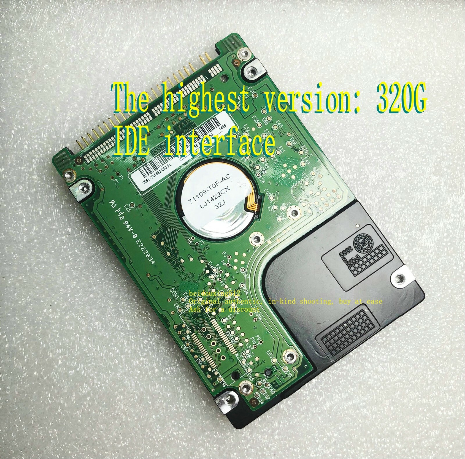 320G 5400RPM 2.5'' notebook hard drive: IDE interface highest version