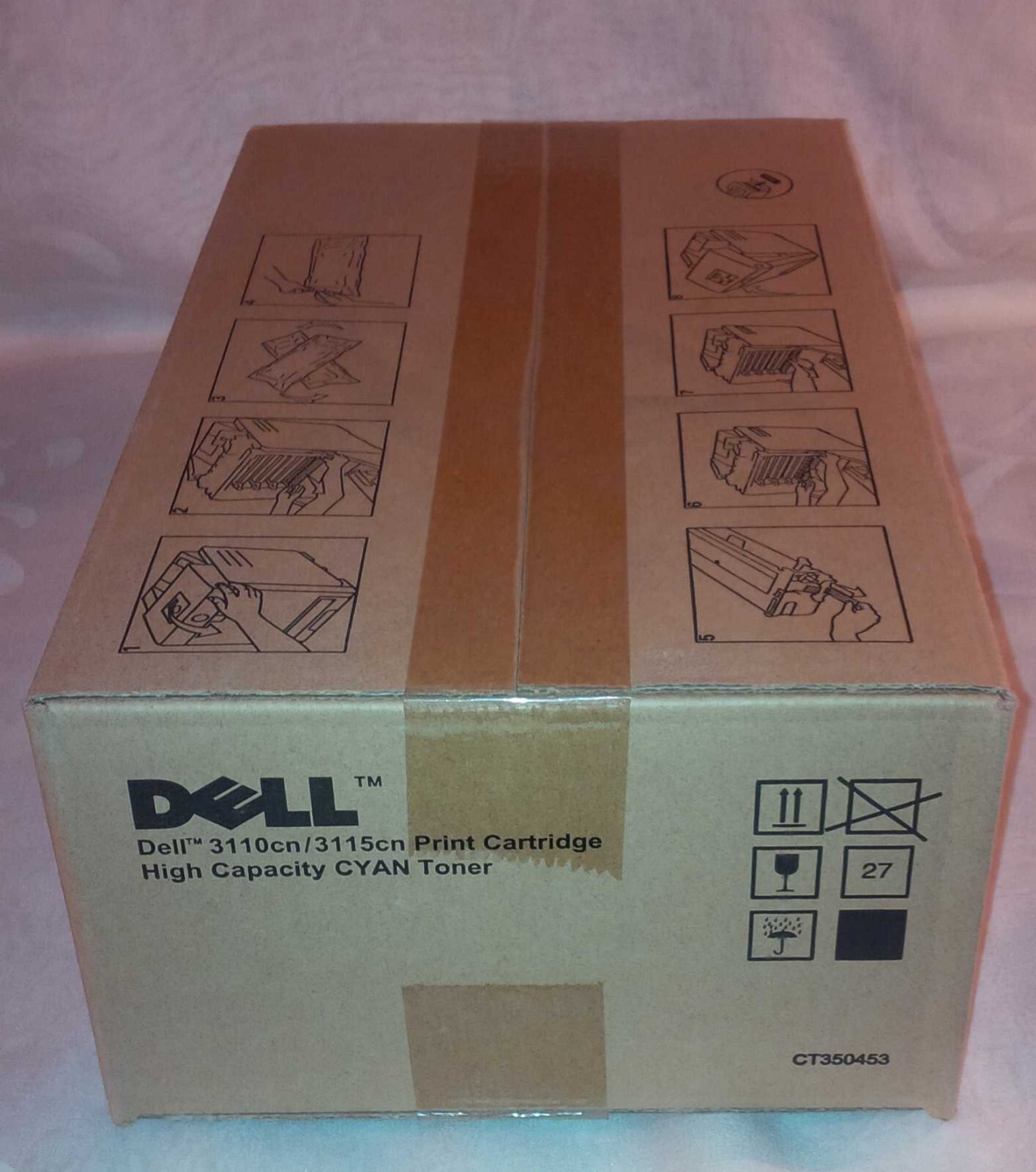 NEW GENUINE Dell PF029 HIGH CAPACITY Toner CYAN Genuine 3110CN 3115CN - SEALED