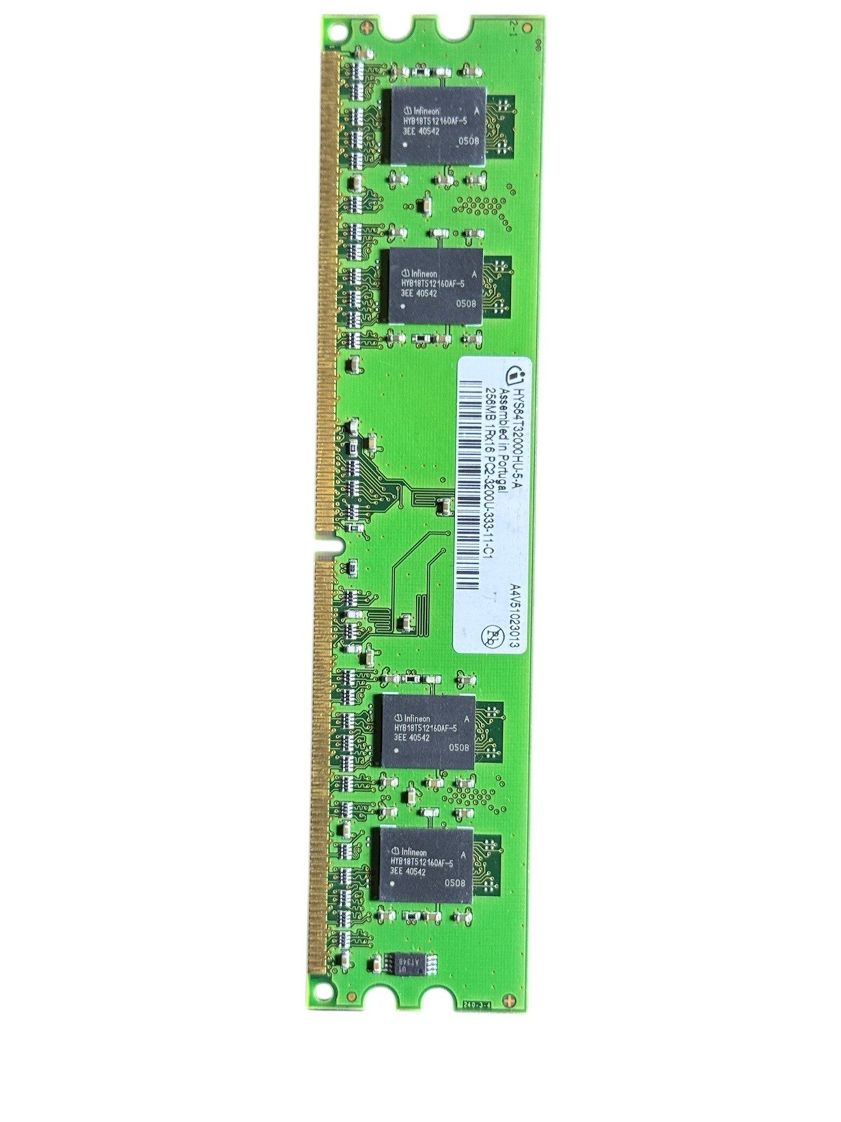 256mb INFINEON HYS64T32000HU-5-A 1Rx16 pc2-3200U DDR2