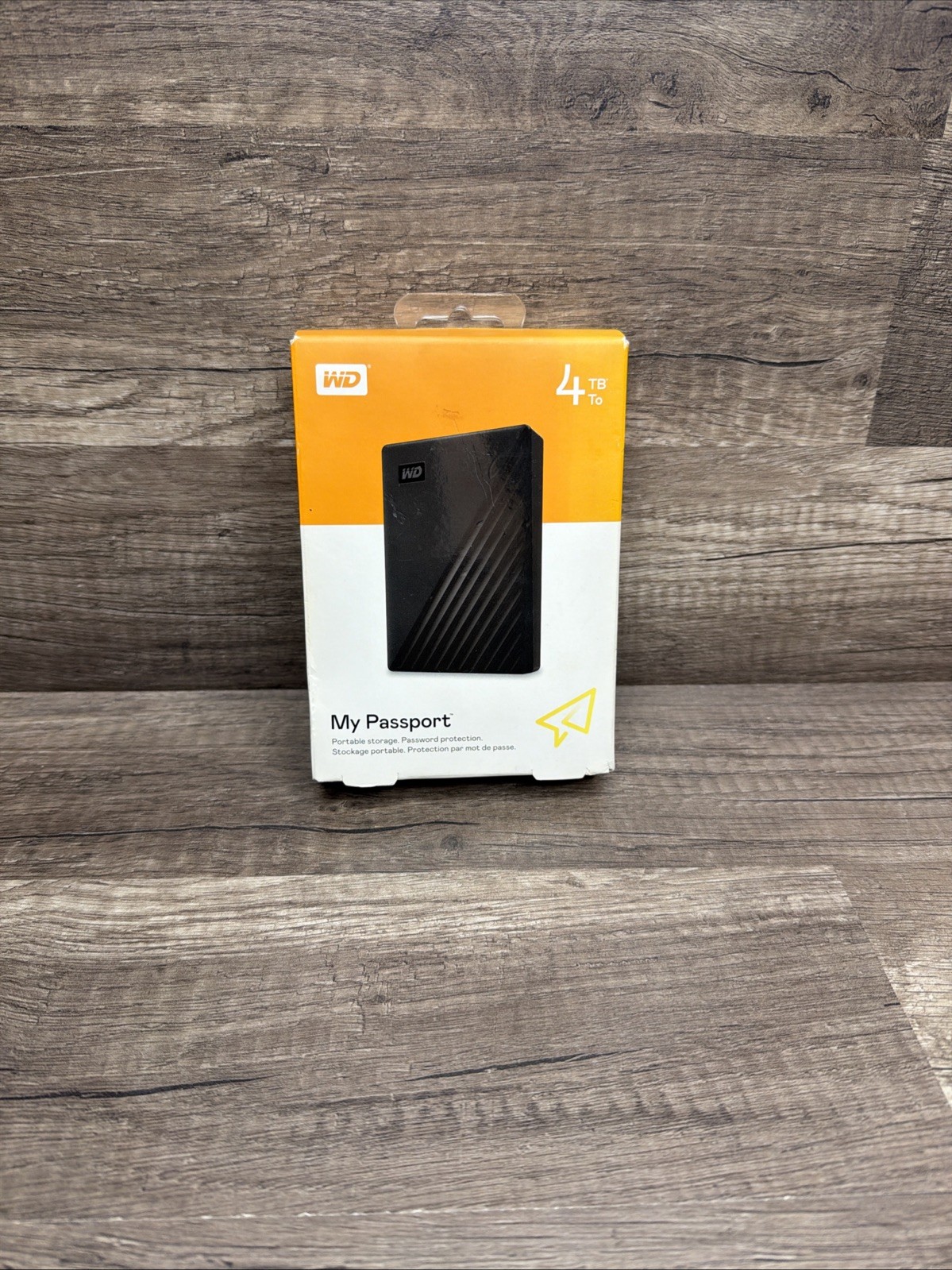Western Digital My Passport Portable HDD 4TB - Black
