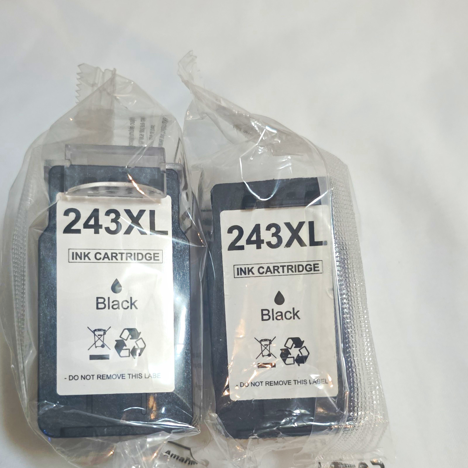 243XL Compatible Inkjet Ink Cartridges Black 2-Pack for Canon Printers
