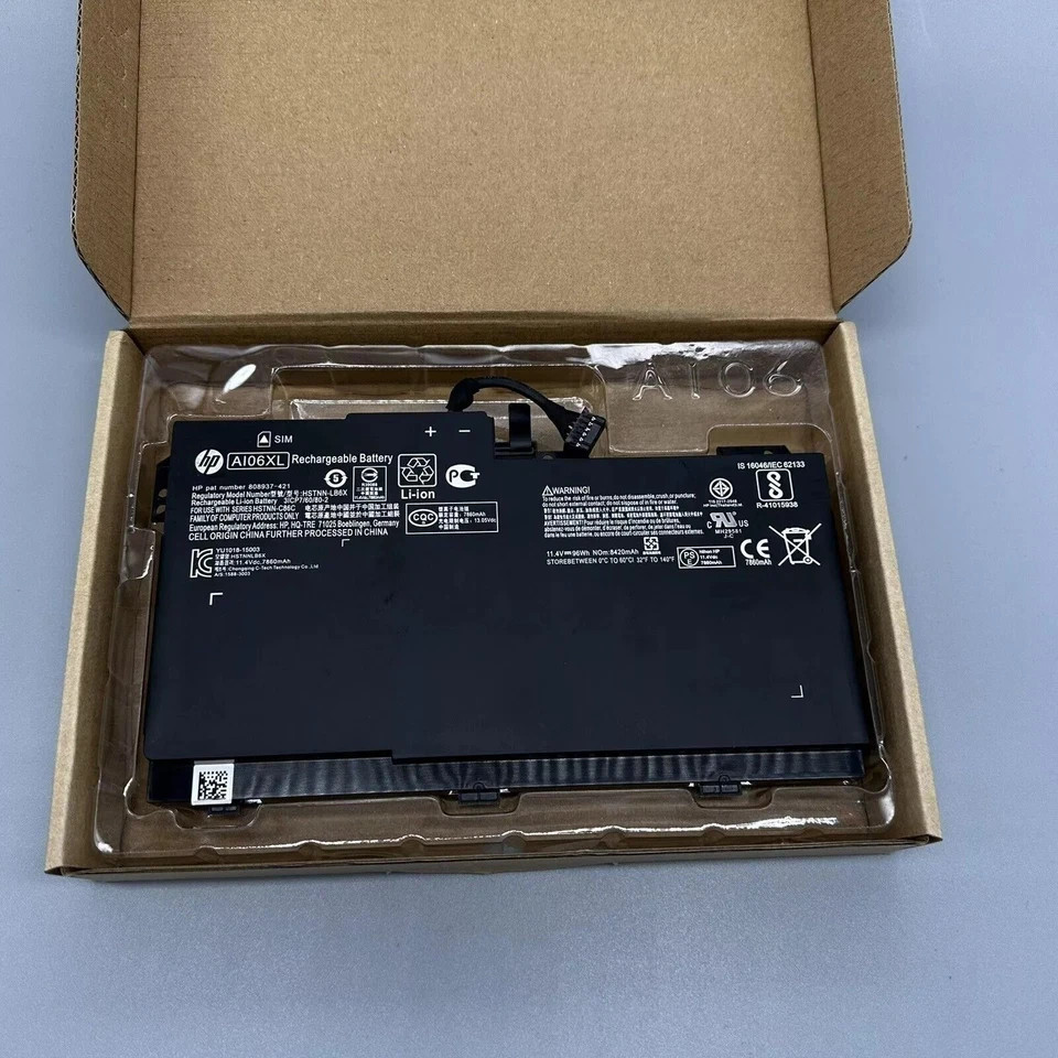 Genuine 96Wh AI06XL Battery For HP ZBook 17 G3 808397-421 808451-001 HSTNN-LB6X