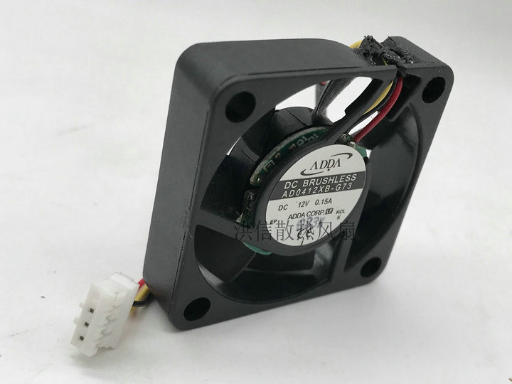 ADDA AD0412XB-G73 4010 40mm DC12V 0.15A double ball cooling fan
