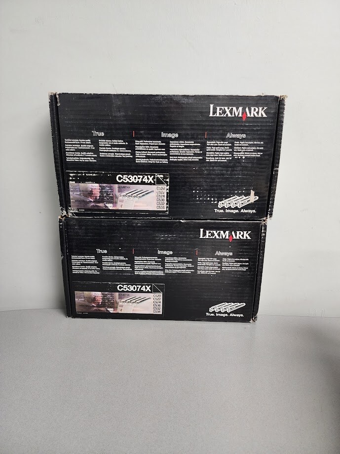 Lexmark Laser Photoconductor Kit, C53074X Lot of 2